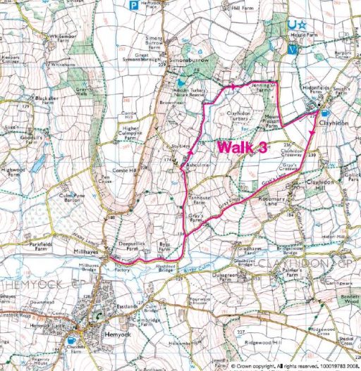 Hemyock map walk 3