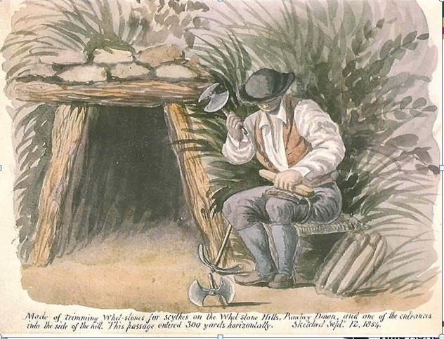 Whetstone mining