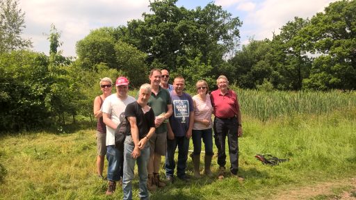 group of volunteers
