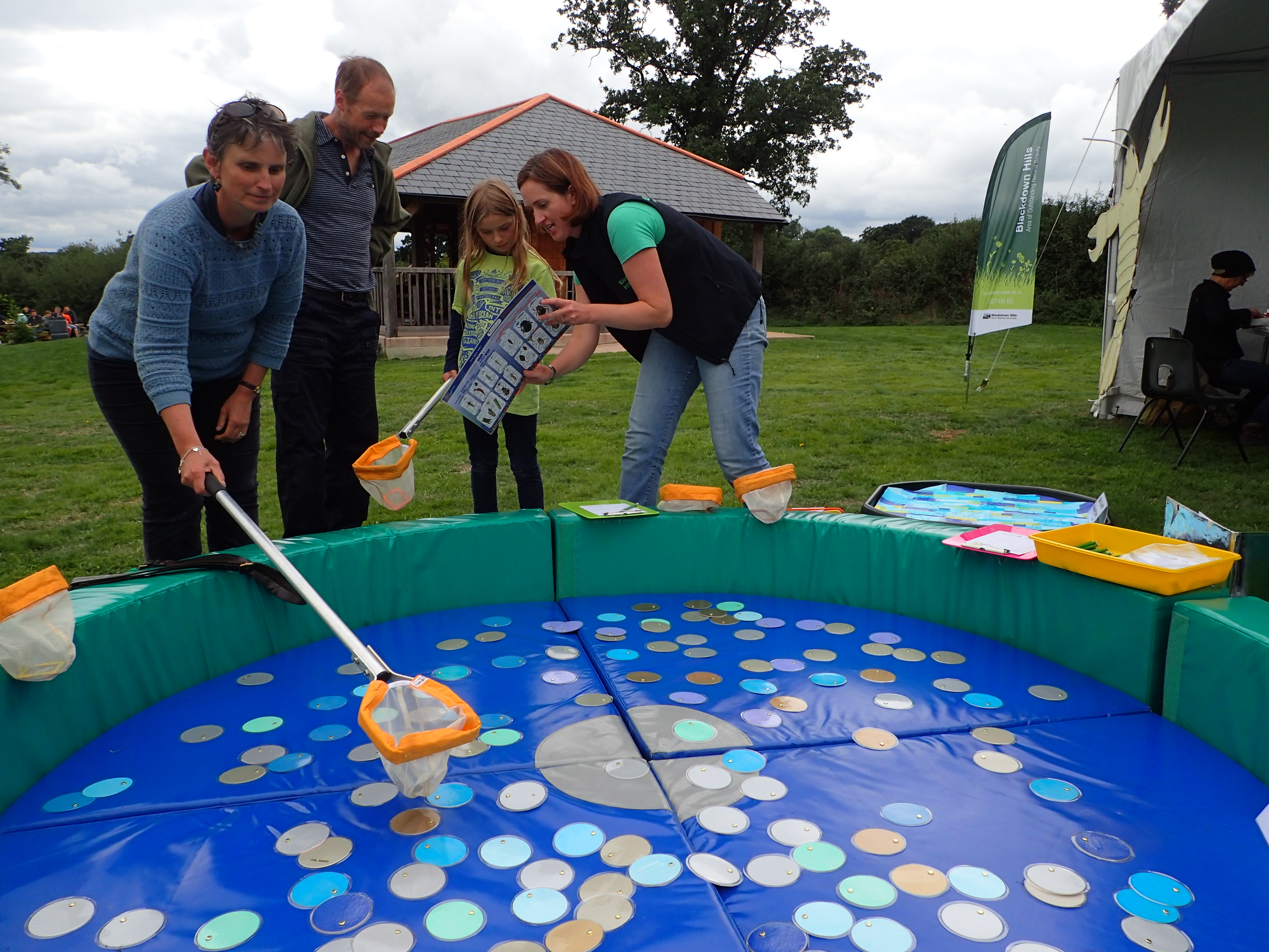 River Culm Fair – pond dipping game