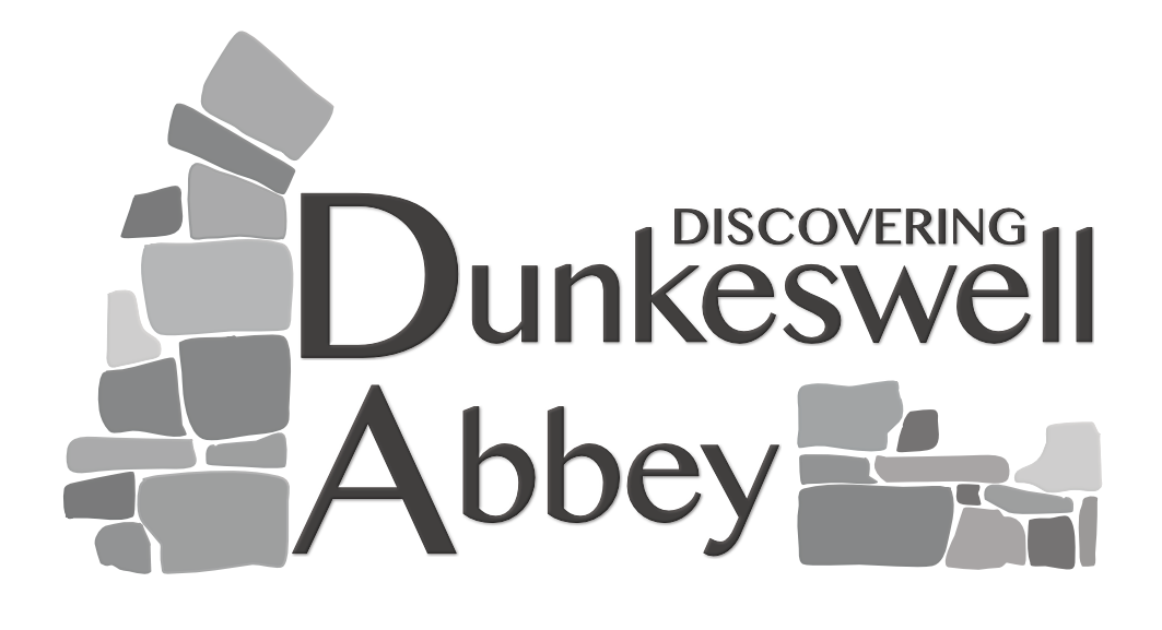 Discovering Dunkeswell Abbey logo in black and white