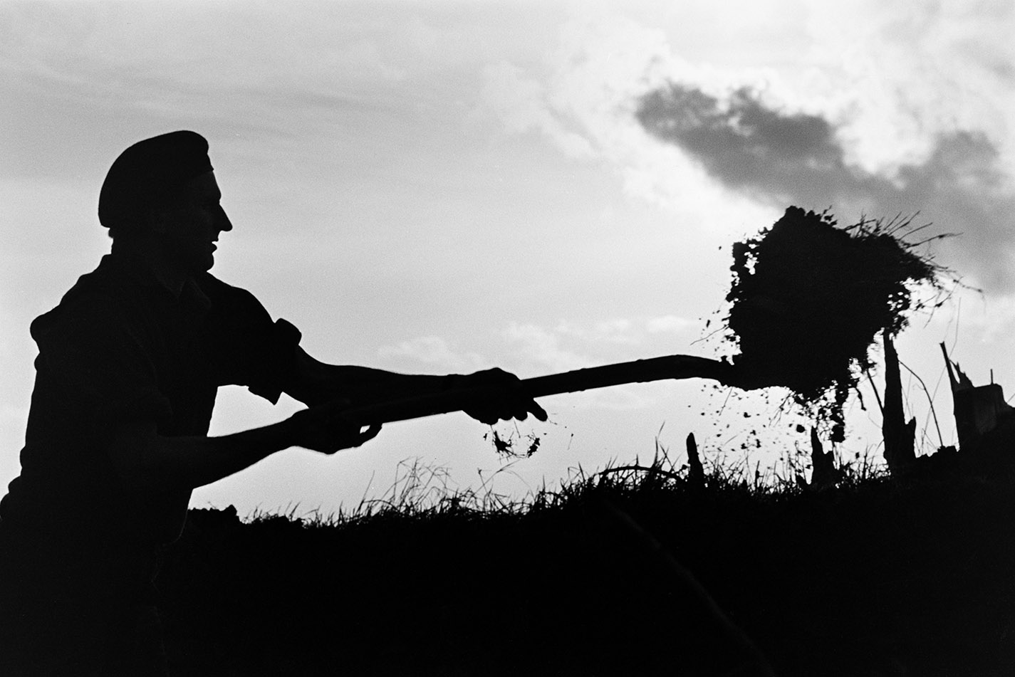 Shovel silhouette