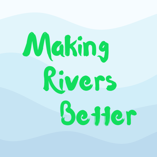 Making Rivers Better words over an illustration of gentle waves