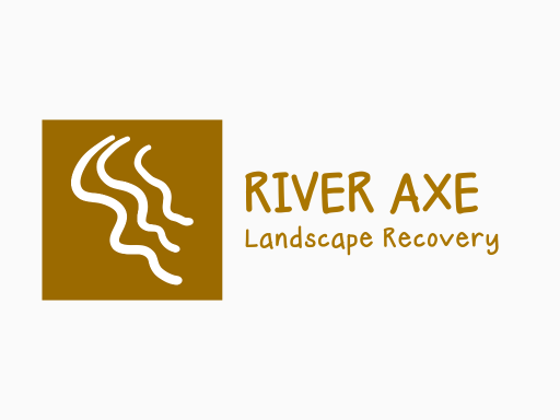 Rivers Run Through us project logo for river Axe landscape recovery